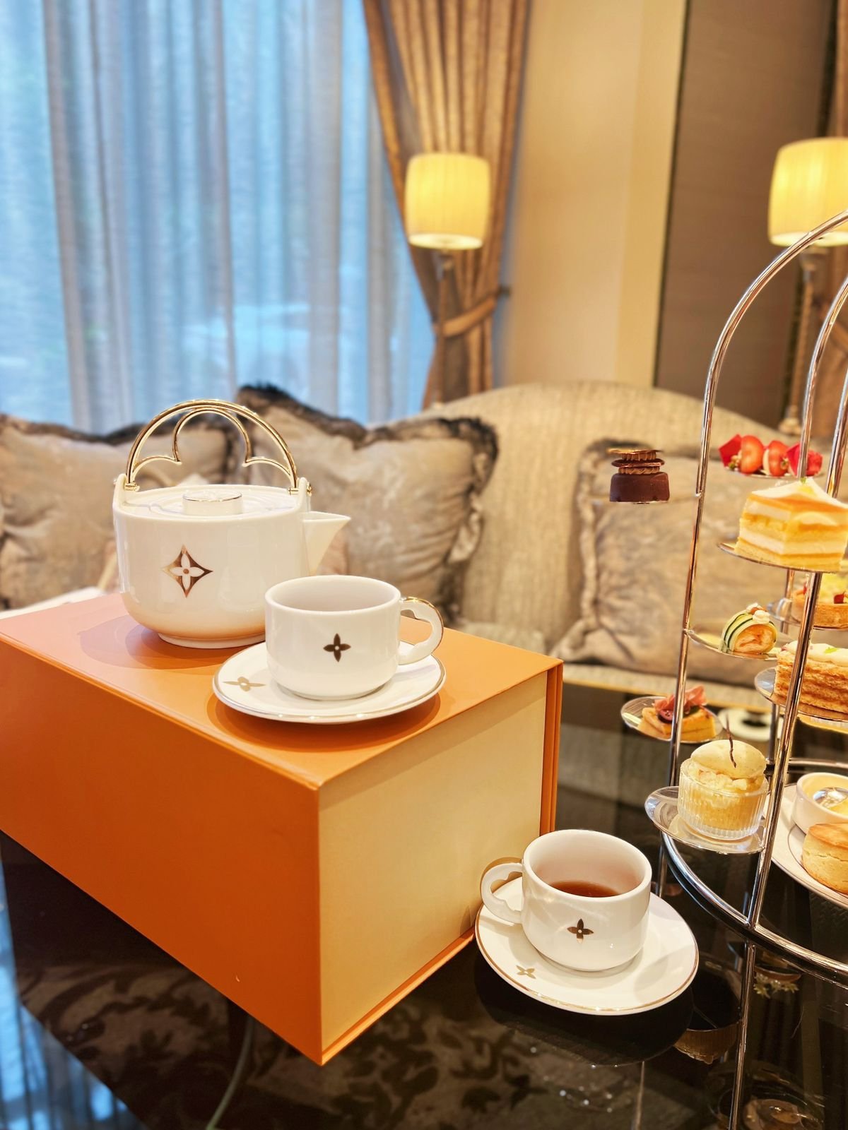 Louis Vuitton LV  Tea set for two people - Image 2 of 5
